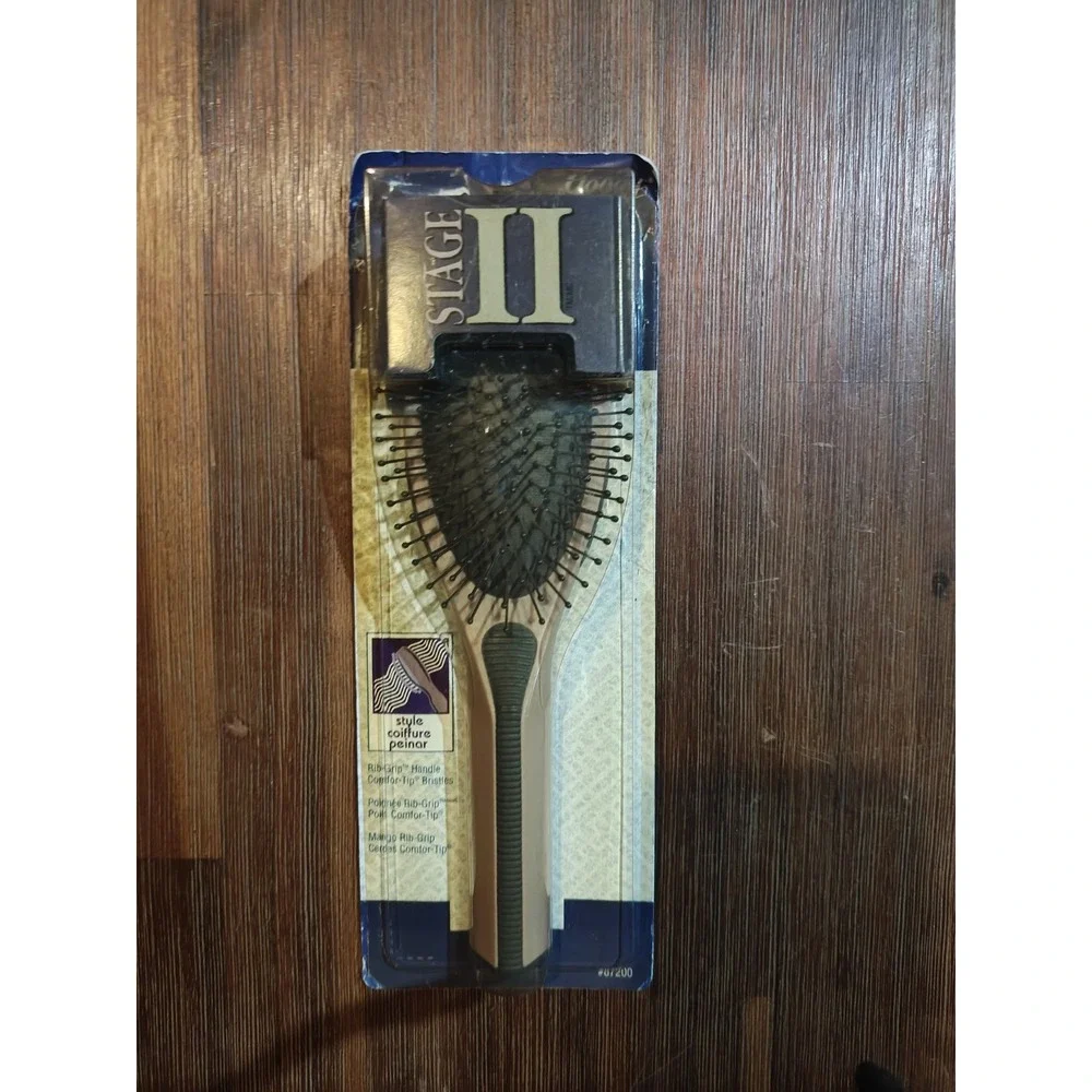 GOODY Stage II Brush 1996 Vintage Purple Comb #87200 NEW